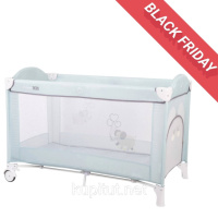 Ліжко-манеж дитяче FreeON Balloon elephant, dusty mint