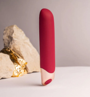 ROCKS OFF CHAIAMO  TEAL RECHARGEABLE  VIBRATOR - класичний вібратор
