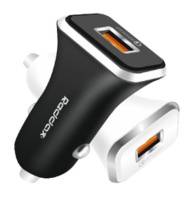 АЗУ USB REDDAX RDX-112 Qualcomm Quick Charge 3.0 TYPE-C WHITE