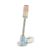 Гвозди монтажные пироксилиновые, 42х15х7,3мм, резьба под гайку М8, 200 штук в упаковке, цена за упаковку