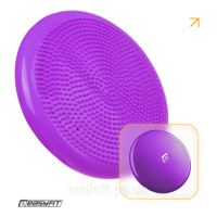 Балансувальна масажна подушка EasyFit фіолетова
