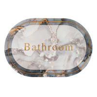 Вологопоглинаючий килимок мармур «Bathroom» 38*58CM*3MM (D) SW-00001569