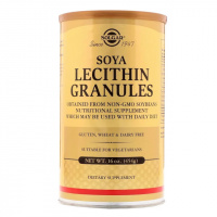 Соевый Лецитин в Гранулах, Soya Lecithin Granules, Solgar, 454 гр.