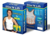Коригуюча тягуча майка для чоловіків Slim n Lift for Men