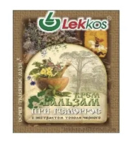 Крем-бальзам при м`язовій болі та варікозі Лекос 10 г