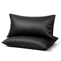Комплект наволочок Ecotton 50х70 см 2 шт чорного кольору Black