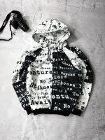 Худі тепле чоловіче принт зима весна осінь