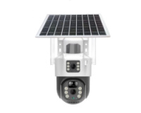 Камера, що працює через 4G з двома лінзами V36-4G SOLAR вулична APP V380pro