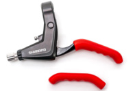 Захист силіконовий гальмівних ручок RISK червоний