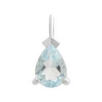 Серебряная подвеска CatalogSilver с топазом 0.846ct (2194569)