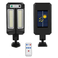 Уличный фонарь CB-Q6-2LED на солнечной батарее с датчиком движения и пультом