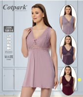 Нічна сорочка 10614 bordo