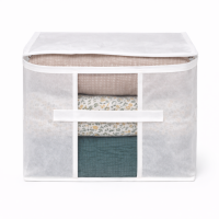 Вместительная сумка ORGANIZE для хранения вещей XM - 35x35x25 см (белый)