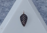 Подвеска/ Размер - 1,8×0.9см. Цвет - серебро/ Цена за 1 шт.