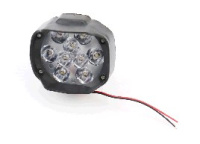 Фара дополнительная светодиодная влагозащитная - 9 LED,  (77*64mm) с креплением