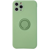 Чохол TPU Candy Ring Full Camera Для Apple iPhone 12 Pro (6.1«») (М'ятний / Mint) - купити в SmartEra.ua