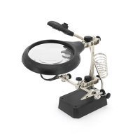 Держатель «третья рука» TE-800+LED, диамерт 60мм, 3.5-12X, Box