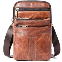 Сумка чоловіча 714724 Коричнева