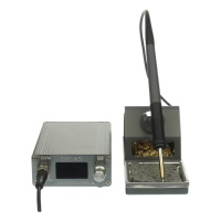 Паяльная станция прецизионная GVM T12-XS (паяльник T12, 3 канала памяти, 72W, 80C - 480C)