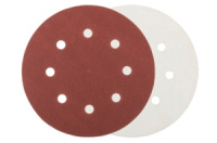 Круг шлифовальный на липучке Mastertool 125мм x Р240 x 8 отверстий (5шт) (08-2524-H)