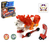 Дикий скричер Машинка-трансформер Screamers Wild L3 Thunder Штормхорн 3