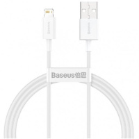 Дата кабель Baseus Superior Series Fast Charging Lightning Cable 2.4A (2m) (CALYS-C), Білий - купити в SmartEra.ua