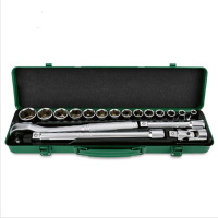 Набор головок с трещоткой TOPTUL 1/2« 18ед. GCAD1821