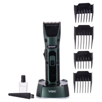 Машинка для стрижки профессиональная с 4 насадками VGR V-696
