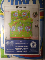 Комплект дитячої постільної білизни Щенячий патруль Бязь Люкс, Тіротекс,