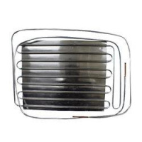 Випарник 480x360mm (плачучий) HR двохпатрубковий прохідний трубчастий на скотчі