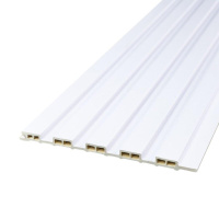 Рейка декоративная WPC стеновая 3000х150х9мм Белый SW-00001866