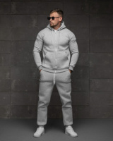 Спортивный костюм  на флисе magnum  серый ВТ7763