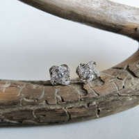 Серебряные серьги CatalogSilver с фианитами (2191520)