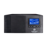 Инвертор с правильной синусоидой KRF-AVR1000VA/800W-12V, ток заряда 10/20Ач, 11,6 кг, 290х257х123