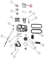 Верхня кришка фільтра для робота-пилососа Fairland X30-X80