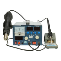 Паяльная станция Kaisi 863D, фен, паяльник, блок питания 15V 3A, USB A 5V 2A