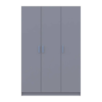 Шкаф для одежды Doros Промо Серый 3 ДСП 135х48х204 DRS-011626 (80737765)