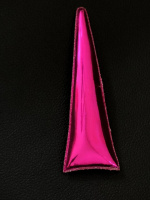 Патчи «Рог единорога» Цвет - малиновый. Размер - 10,3см×3,3см. Цена указана за 1 шт