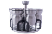 Набор емкостей для специй Empire 6 шт. вращающееся (3171)