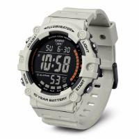 Чоловічий годинник Casio AE-1500WH-8B2 спортивний електронний з водозахистом 10 ATM