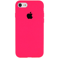 Чохол Silicone Case Full Protective (AA) для Apple iPhone 7 / 8 / SE (2020) (4.7«), Рожевий / Barbie pink - купити в SmartEra.ua