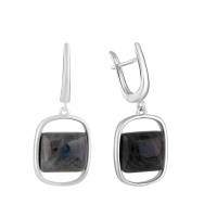 Серебряные серьги CatalogSilver с  (2129226)