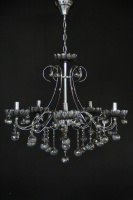 Хрустальная люстра SVLIGHT пятирожковая A21C21/5 хром+черный