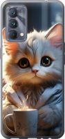 Чехол на Realme GT Master White cat 5646u-2852