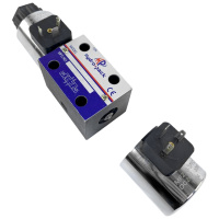 Гідророзподільник соленоїдний електромагнітний Z RH06011 24V Потрібен клапан всередину