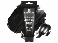 Краска художественная Acryl PRO ART Kompozit 75 мл, 540 марс чёрный