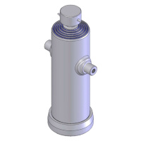 Гідроциліндр BI 5-1460-125-D-160 (підкузовний) BINOTTO