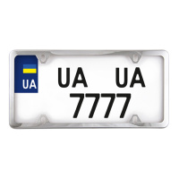 Рамка Сarlife під номер USA TYPE кріплення 4 отвори NH450