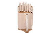 Набор ножей Maestro 8-в-1 бежевый (MR-1413-BEIGE)