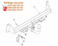 Тягово-сцепное устройство (фаркоп) BMW 2-Series Gran Tourer (F46) (2015-...)